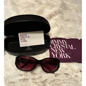 Jimmy Crystal New York Sunglasses GL825 Swarovski crystallized